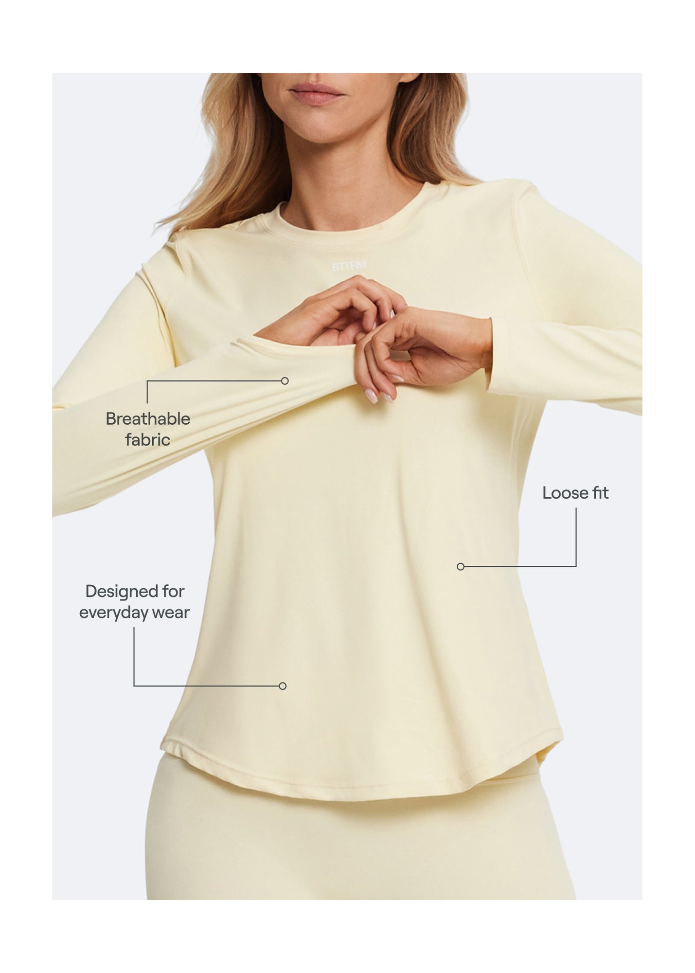 Long Sleeve | Butter Yellow