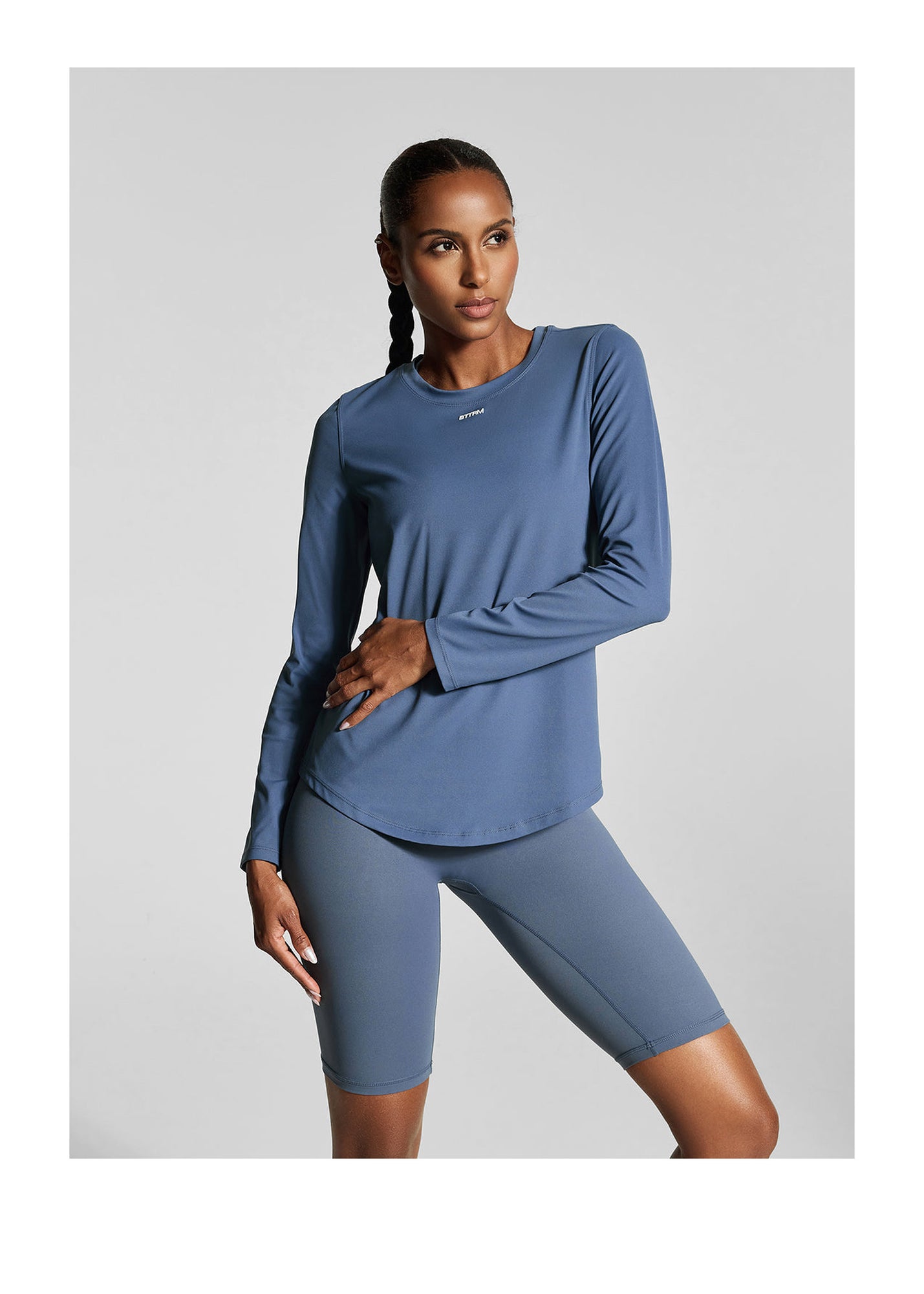 Long Sleeve | Iris Blue