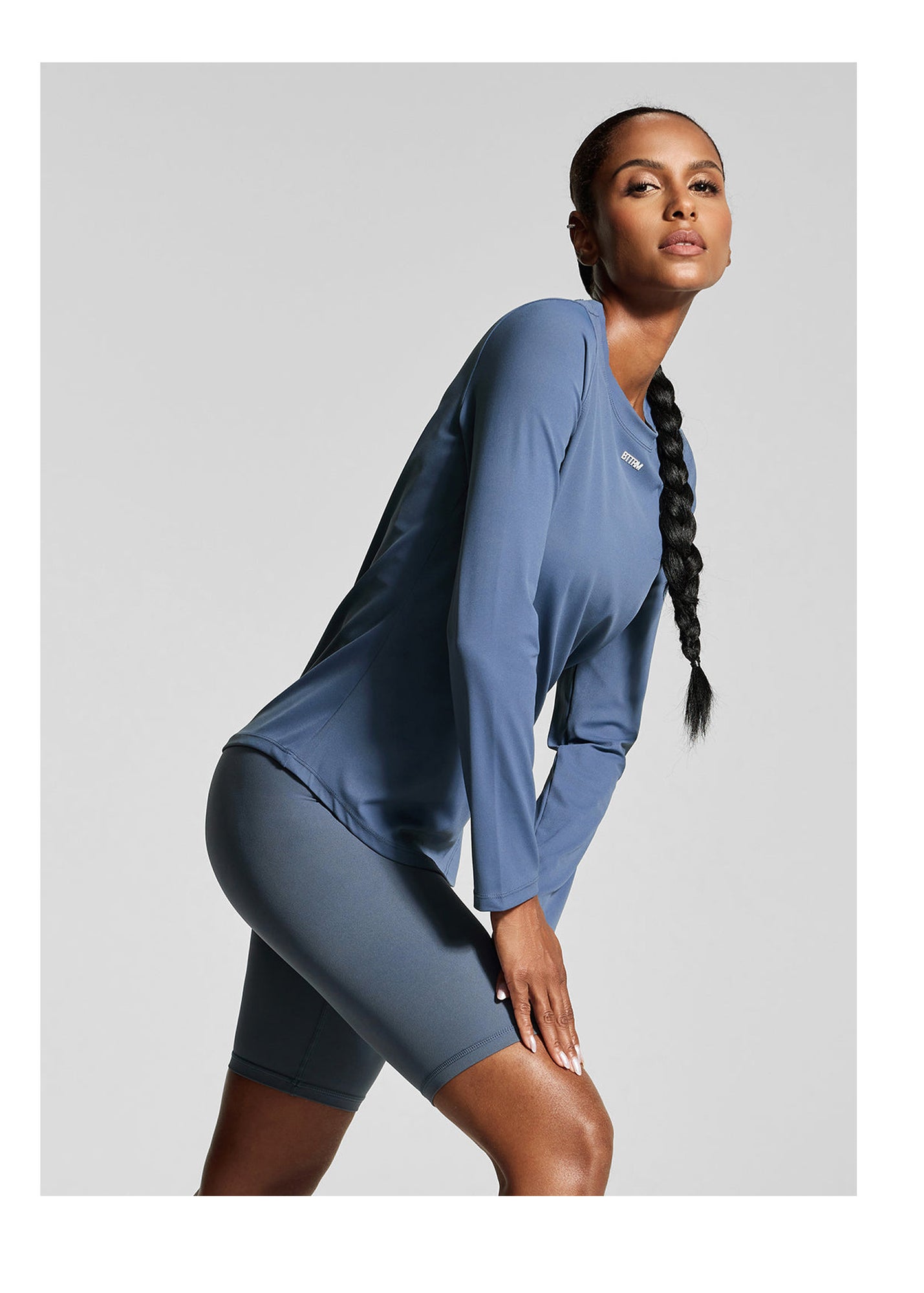 Long Sleeve | Iris Blue