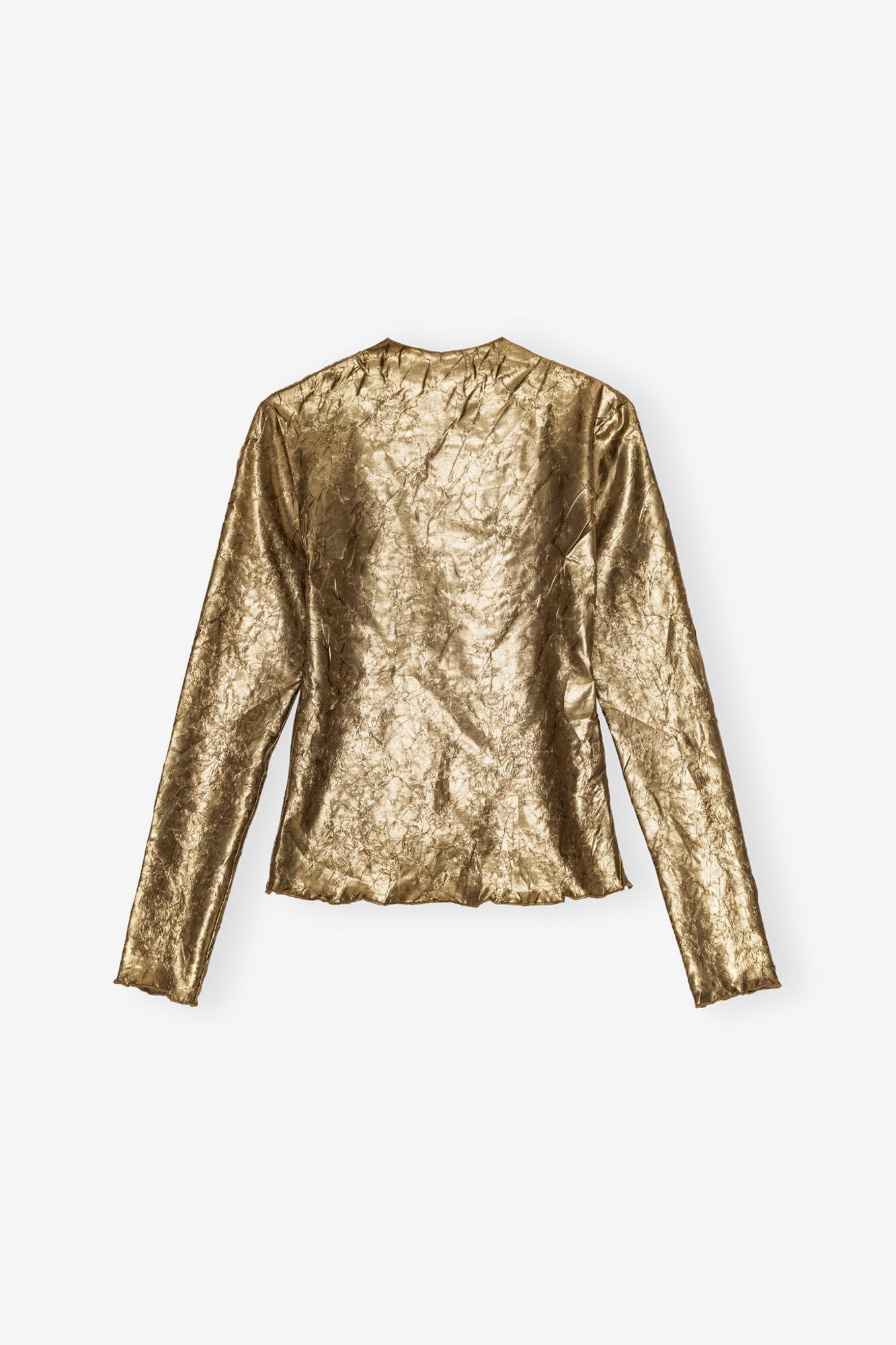 Long sleeve Blouse | Gold