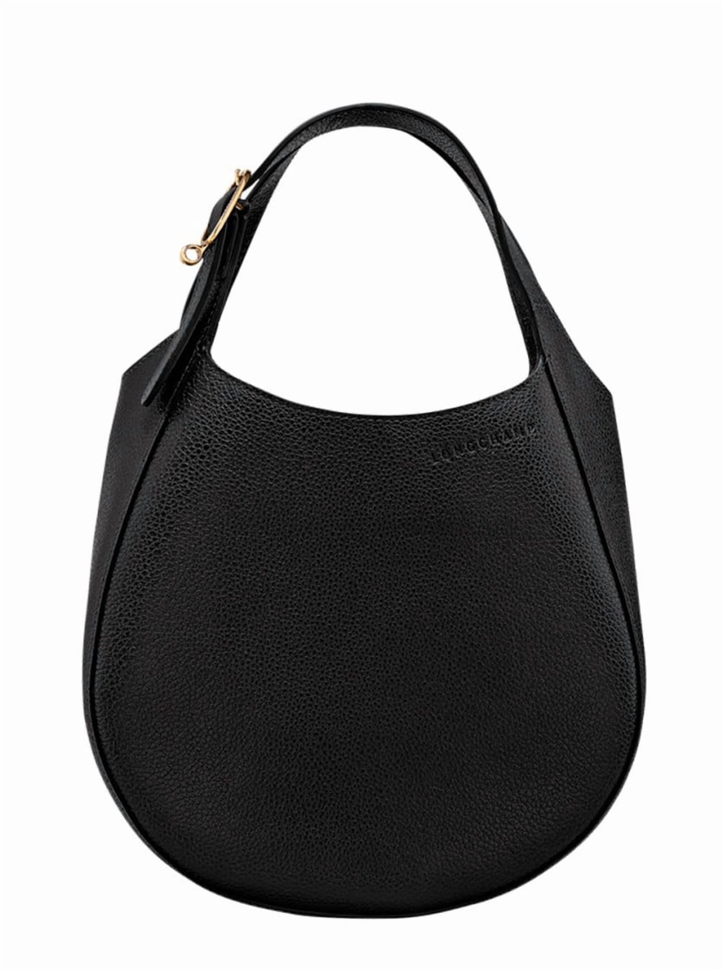 Longchamp | Womens | Le Foulonne Leather Tote | Black