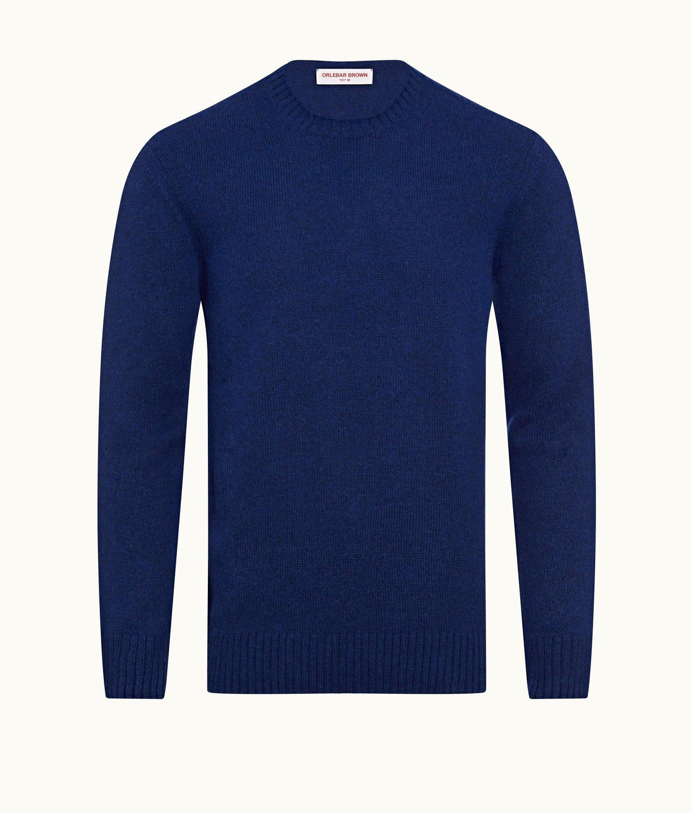 Lorca Alpaca Crew Neck Alpaca Knit Jumper | Bleu