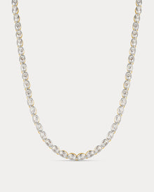 The Palais Tennis Necklace | Silver/Gold