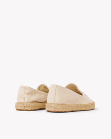 Men's Smoking Espadrille | Embroidery | Yeehaw - Natural Undyed - Men's Espadrilles - Natural Undyed - Yeehaw - Soludos - 