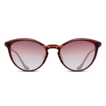 Womens | M1025 Cat Eye Sunglass | Bordeaux Stripe | Pink Gradient Lens | 55MM