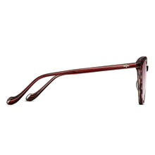 Womens | M1025 Cat Eye Sunglass | Bordeaux Stripe | Pink Gradient Lens | 55MM