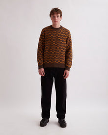 Tortoise Shell | Greg Blockprint Sweater