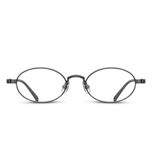 M3017 Oval Optical | Old Gunmetal | Clear Lens | 50MM