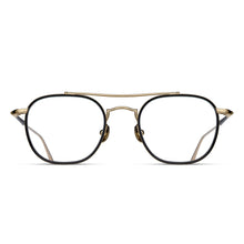 M3077 Aviator Optical | Matte Black/Brushed Gold | Clear Lens | 49MM