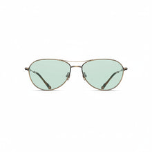 Unisex | M3139 Aviator Sunglass | Antique Gold | Cafe Green Lenses | 57MM