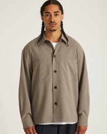 Mayfly | Driessen Gabardine Overshirt