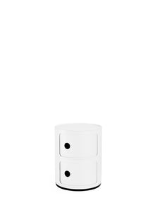 Componibili Recycled Storage Unit - 2 Elements | Single | White