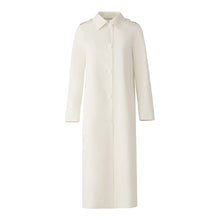 Madeline Water-Resistant Straight Coat | Powder