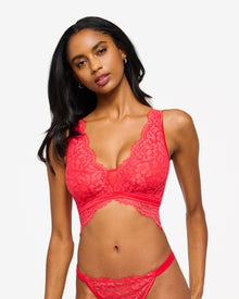 Pink Bralette - Magnolia Curvy Bralette