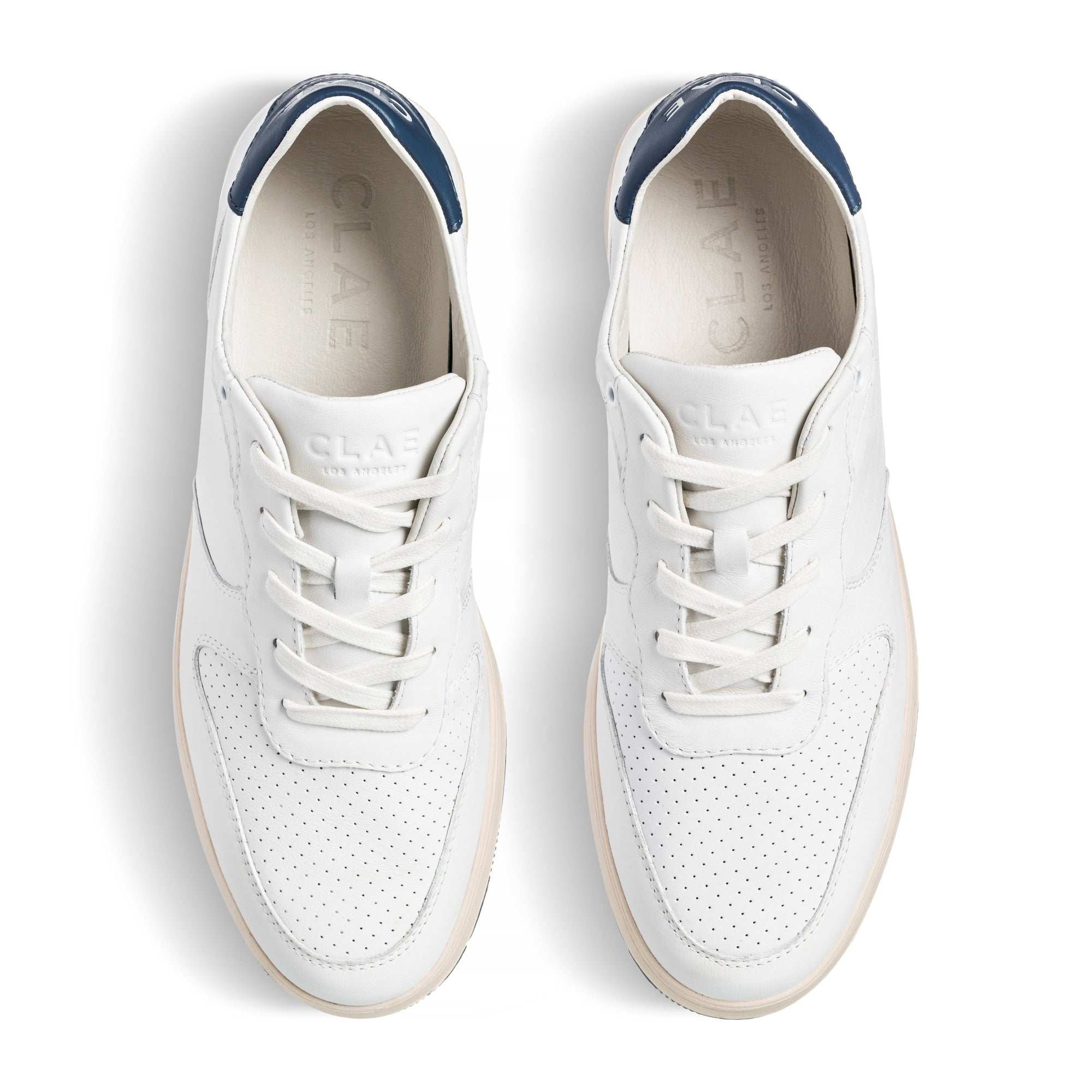 Unisex | Malone | White Leather Ocean