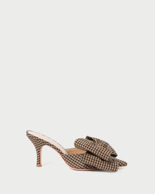 Color: Brown/Black Check