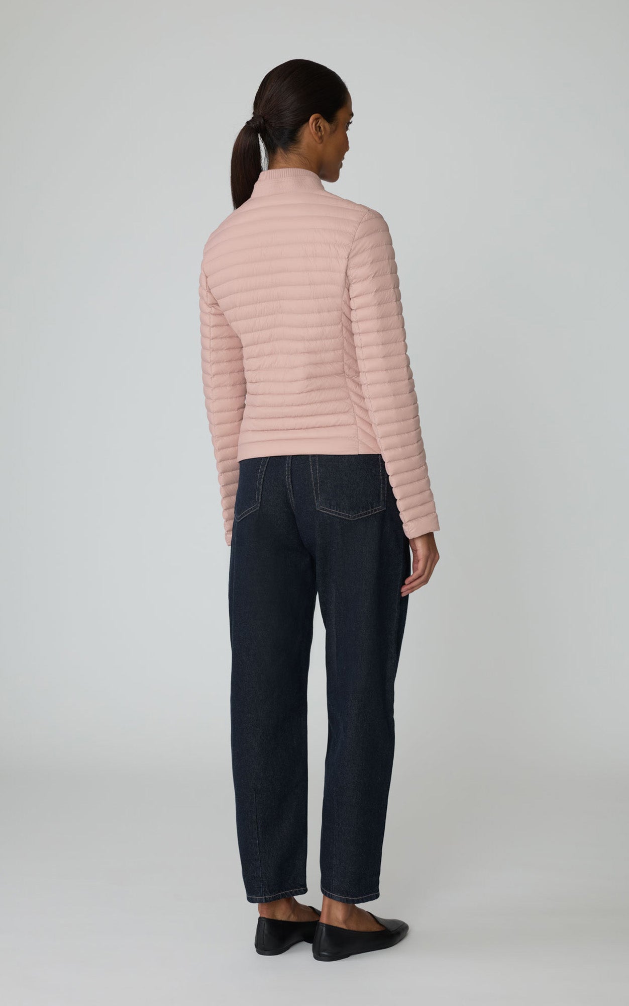 Marion Packable Down Jacket | Blush