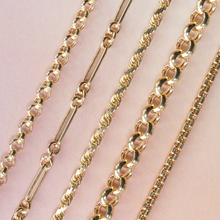 Women | Mini Rosalie Rolo Chain Necklace | 14k Yellow Gold