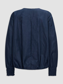 Marta Bomber Jacket | Indigo