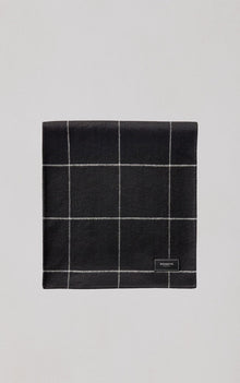 Maven Double Face Wool Scarf | Black-Powder
