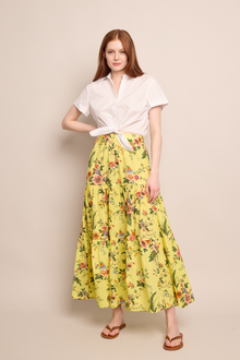 Melanie Skirt | Chintz Yellow