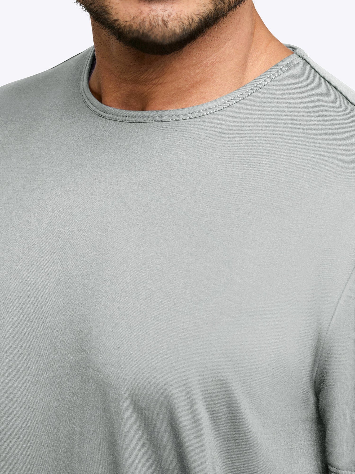 Mens | AO Split-Hem Tee | Signature-Fit PYCA Pro | Metal
