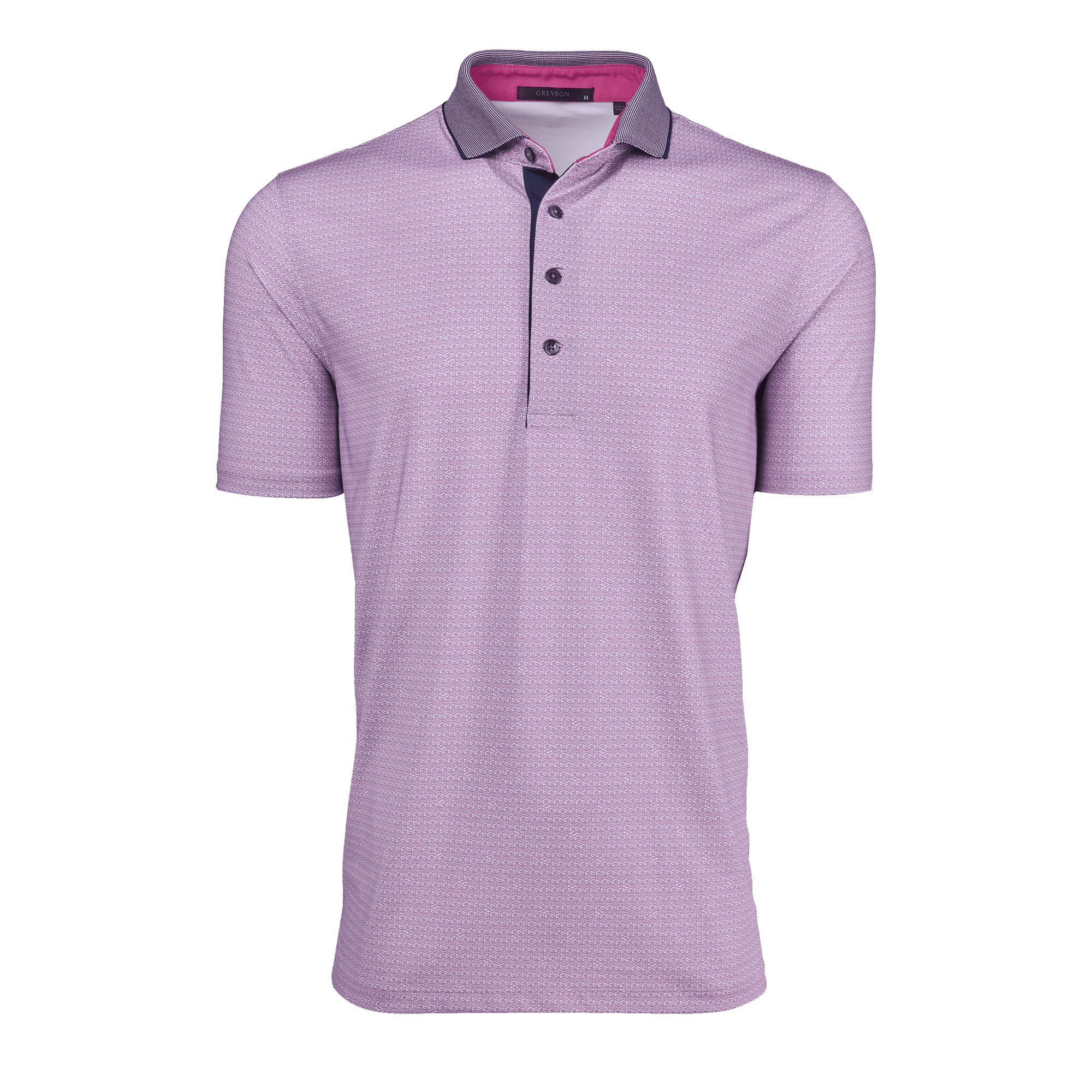 Men | Block G Polo | Willowherb