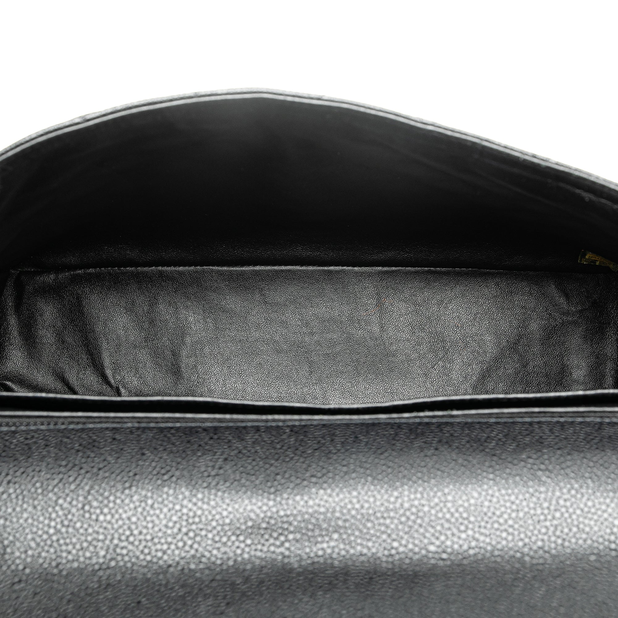 Chanel | Pre-Owned Maxi Classic Caviar Single Flap | Black