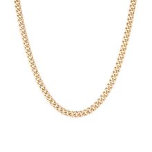 Large Cuban Chain Necklace Vermeil Yellow Gold 16in 18in 20in 22in First
