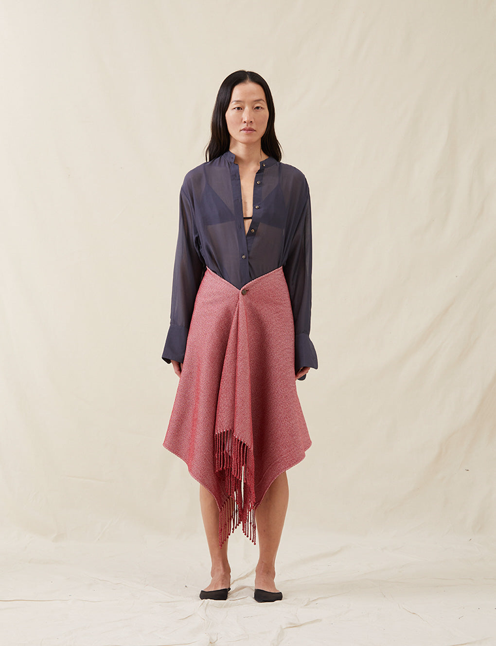 Womens | The Scarf Skirt | Pimento