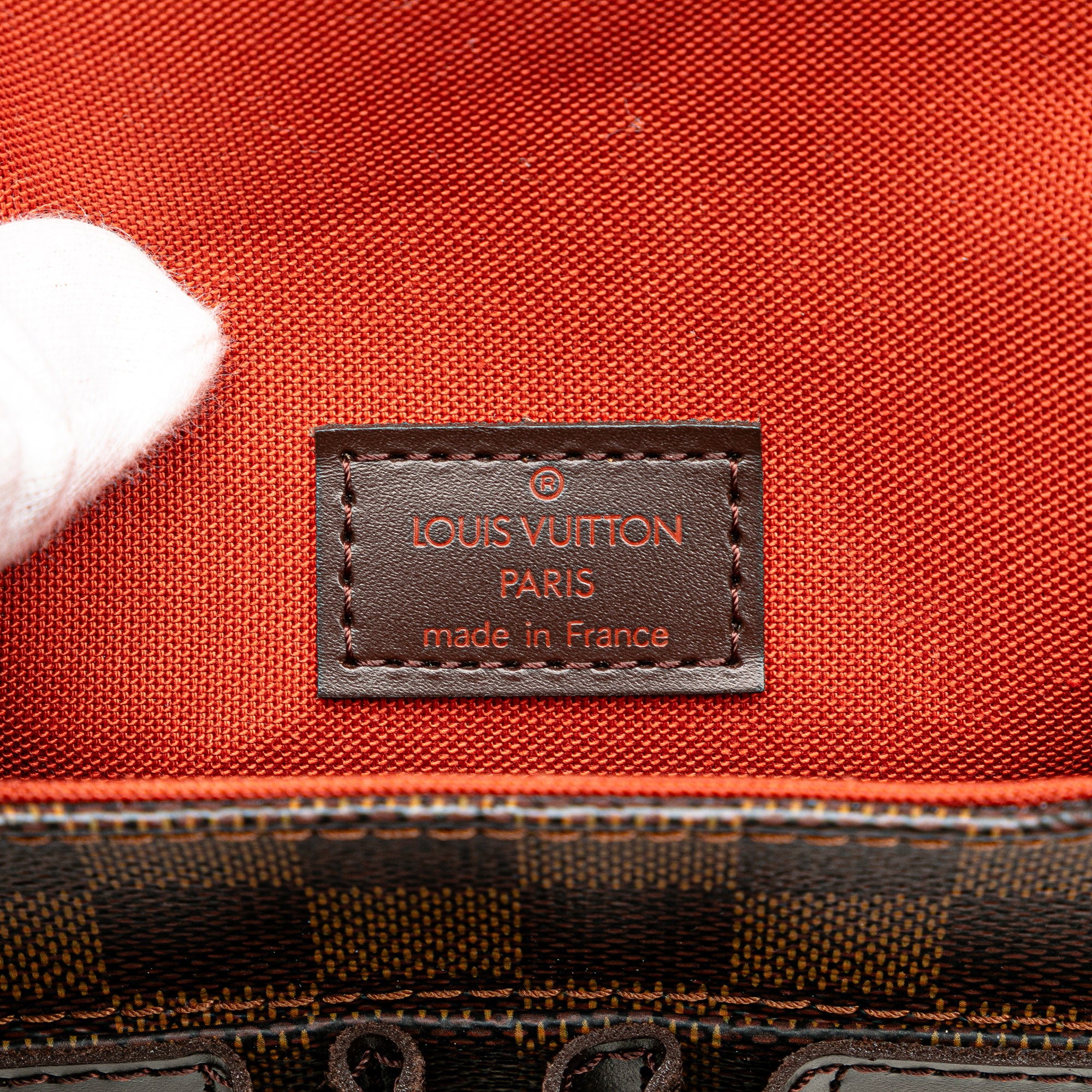 Louis Vuitton | Pre-Owned Damier Ebene Portobello | Brown