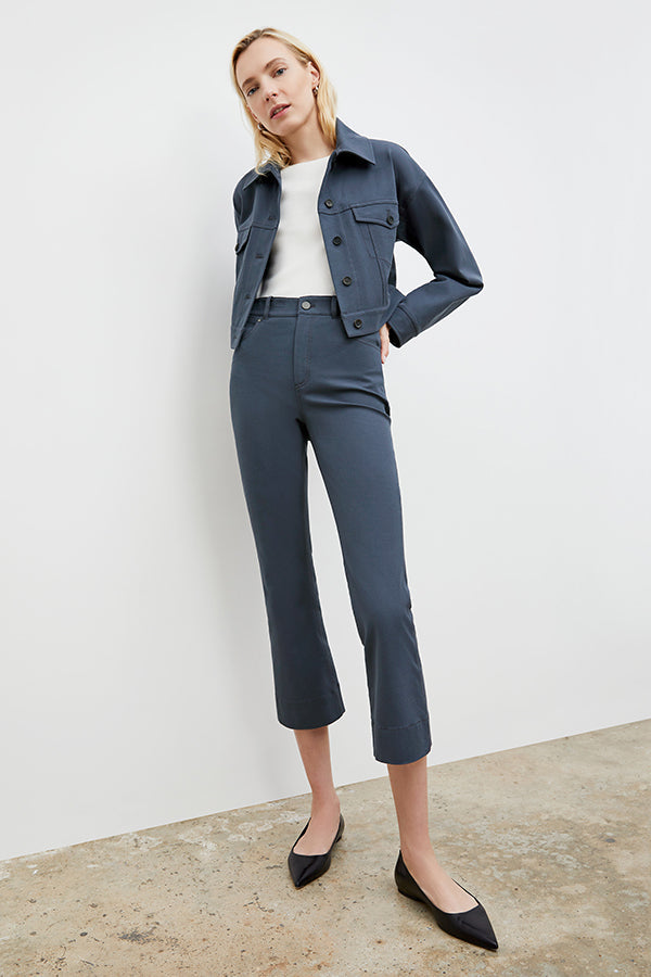 Front image of a woman wearing the Archie Jean - Better Than Denim in Dusty Indigo | Exclude