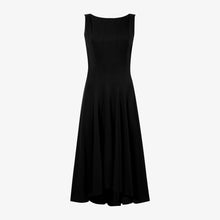 still image of the gabriella dress in black