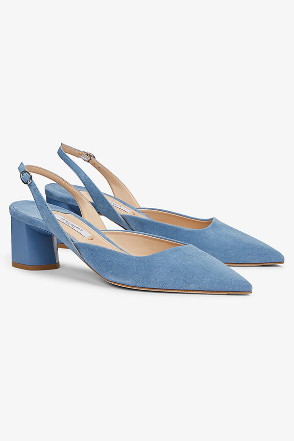 Packshot image of the Irene slingback in Sky Blue | Exclude | Still