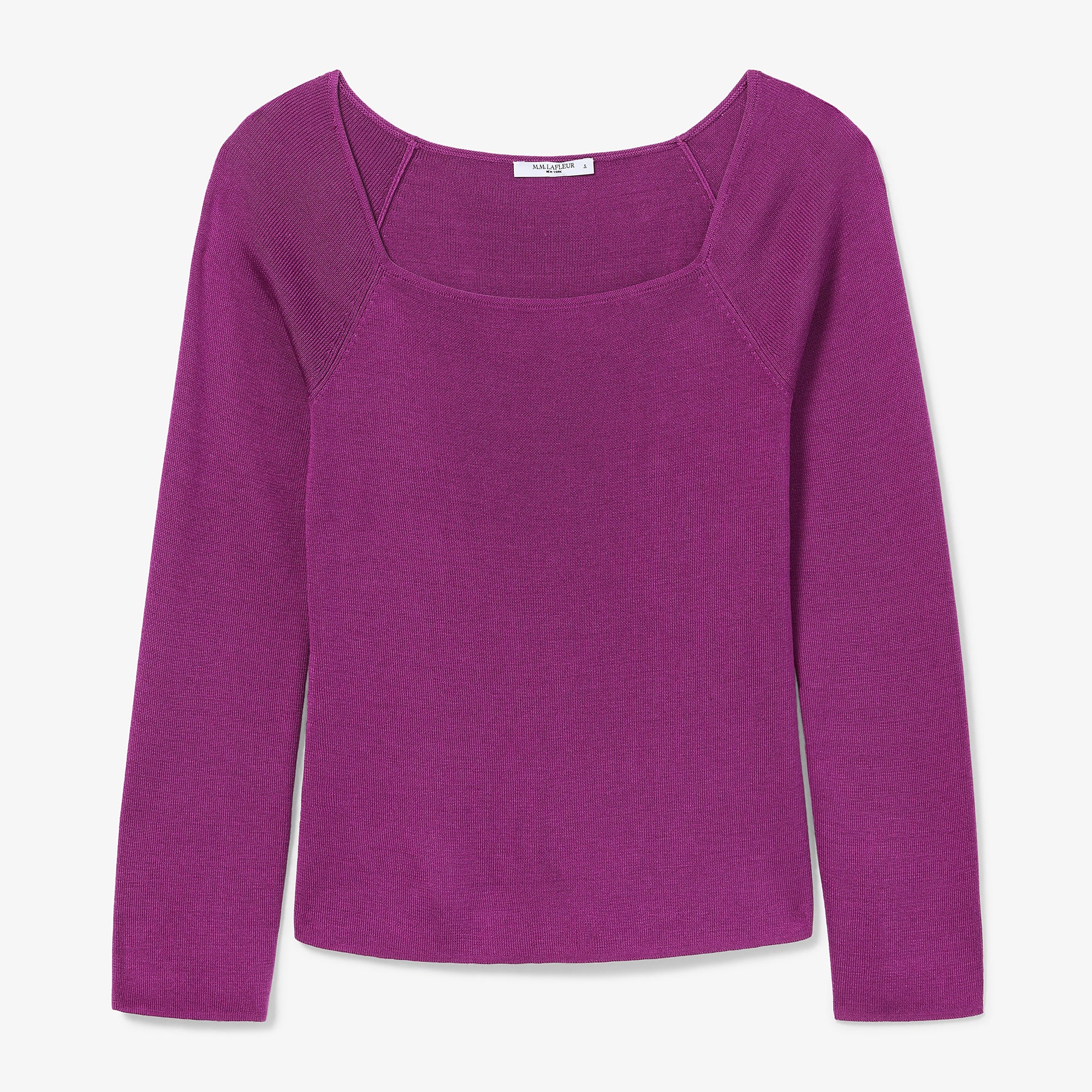 Packshot image of the Joya Top in Purple Jasper