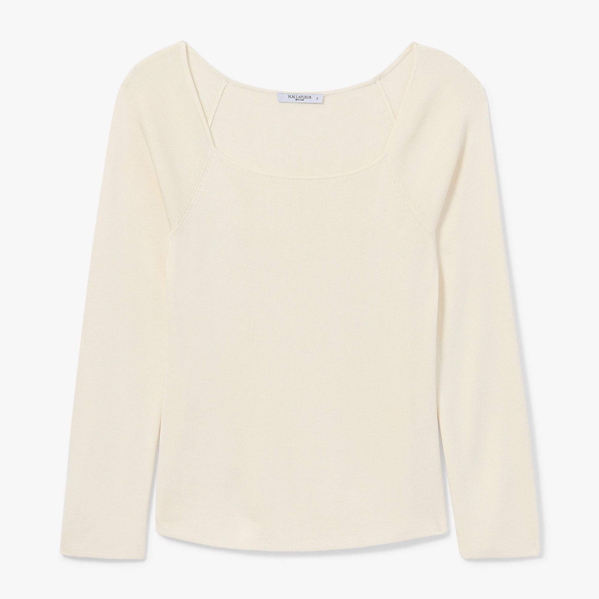 Packshot image of the Joya Top in Cream