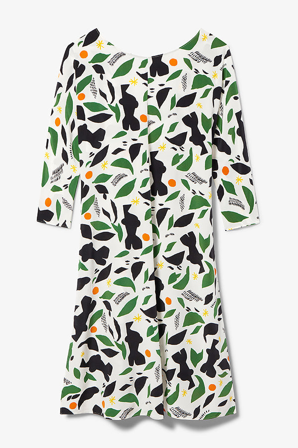 Packshot image of the alesia dress in icon print | Exclude | Still