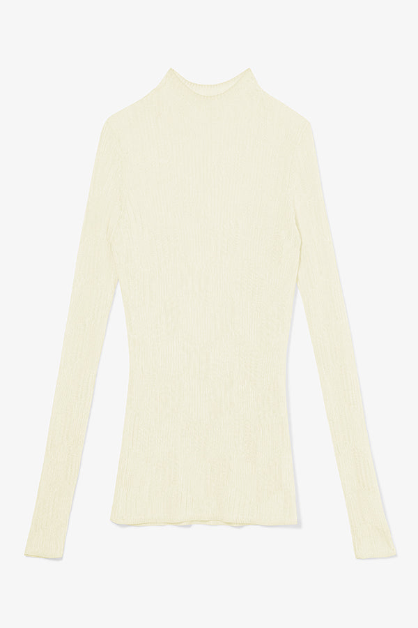 packshot image of the brodie top in ivory | Exclude | Still