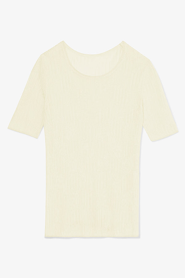 packshot image of the charlie top in ivory | Exclude | Still