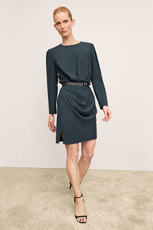 front image of a woman wearing the wallen dress in ocean | Exclude | Grid Hover