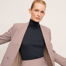 Front image of the Janette Jacket in Mini Check