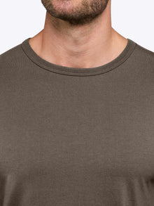 Mens | AO Forever Long Sleeve Tee | Classic-Fit PYCA Pro | Morel