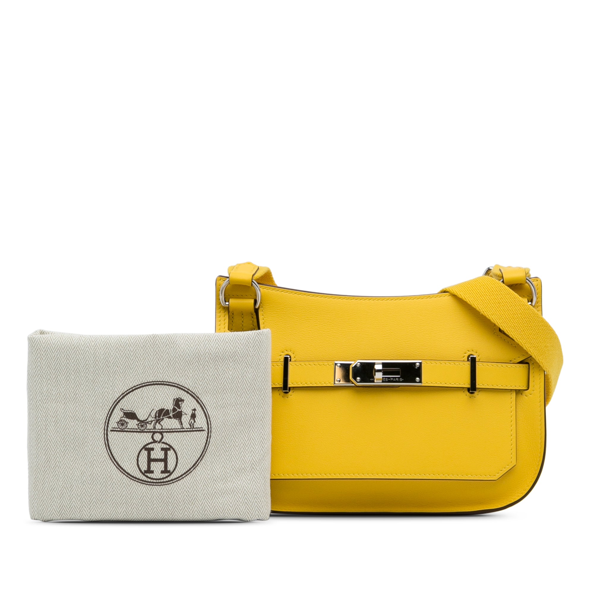 Hermes | Pre-Owned Swift Mini Jypsiere | Yellow
