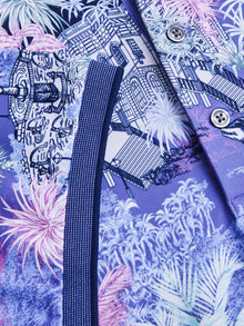 Men | Savannah Nights Polo | Kingfisher