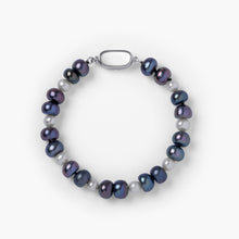 Monochrome Bracelet | Sterling Silver | Freshwater Pearls