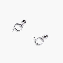 Apple Earrings | Sterling Silver