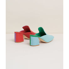 Mae Woven Block Heel Mule | Tropical