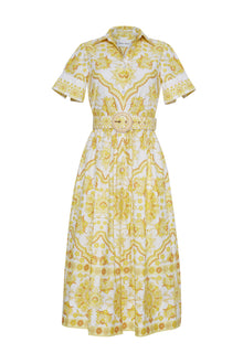 Malena Dress | Mystic Yellow