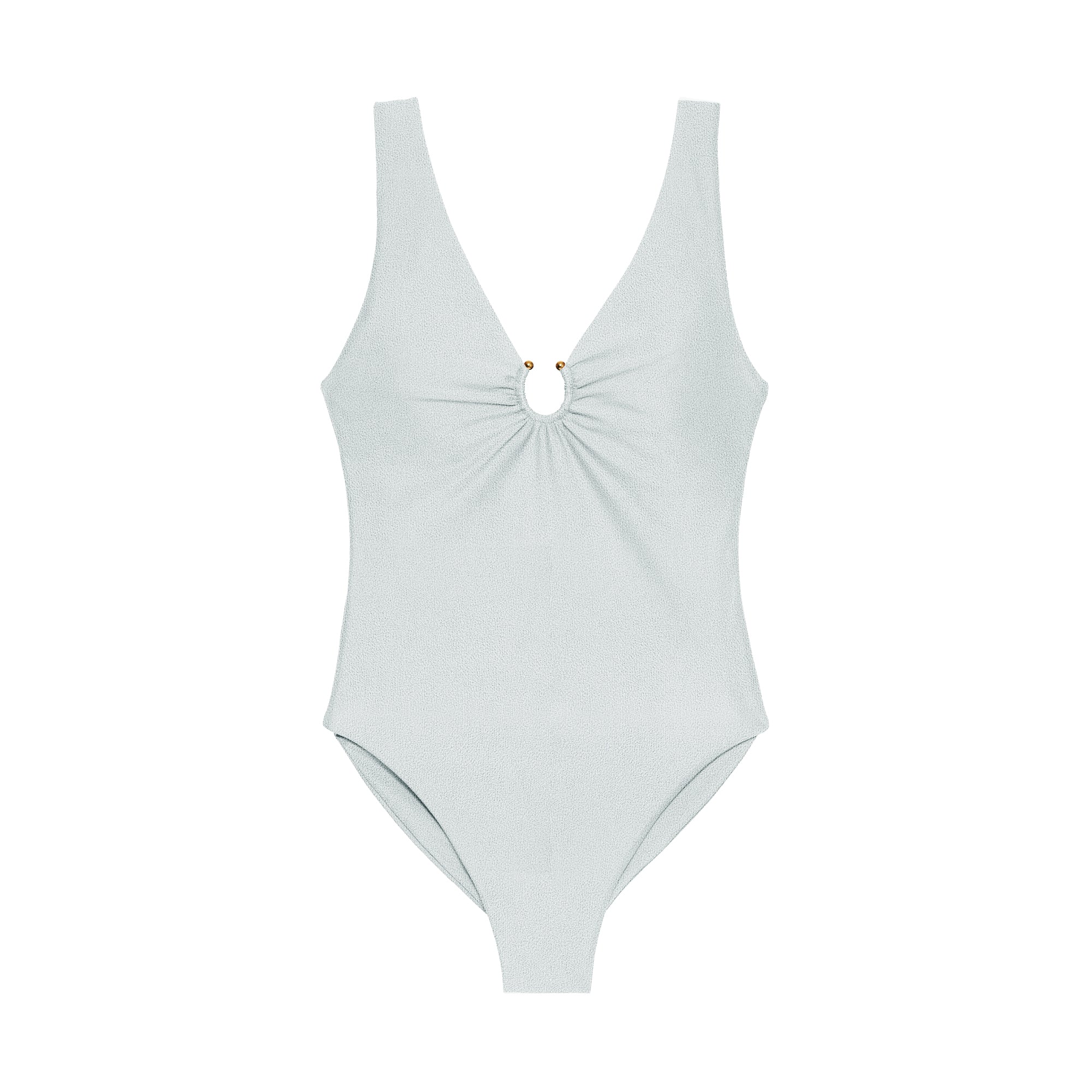 Mara One Piece | White Terry Sheen