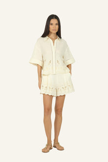 Marlene Top | Antique Creme
